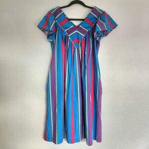 Vintage Color Block Dress